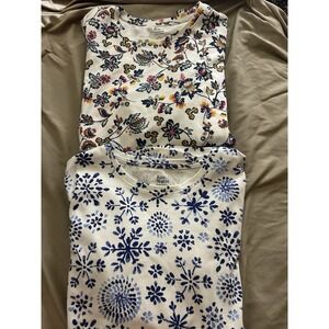 Lot Of Two Kim Rogers Soft Tops! Perfectly Soft! Large! Women's